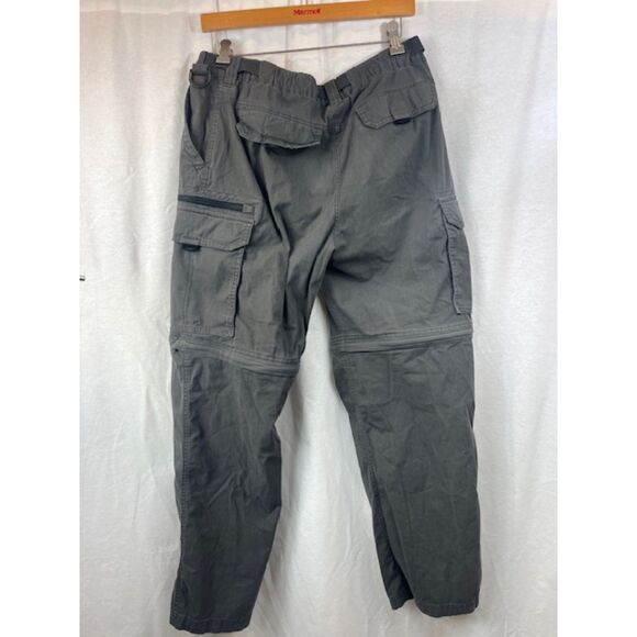 BC Clothing Convertible Cargo Pants Zip Off Pants Shorts M x 30 - Picture 3 of 5